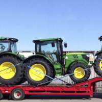 Transportation of agricultural equipment