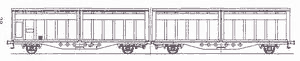 Model Hirrs-6 4-axle wagon