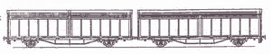 Model Himrrs (HMR) 4-axle wagon