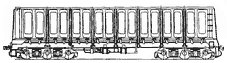 4-axle covered all-metal wagon